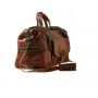 Premium leather travel bag