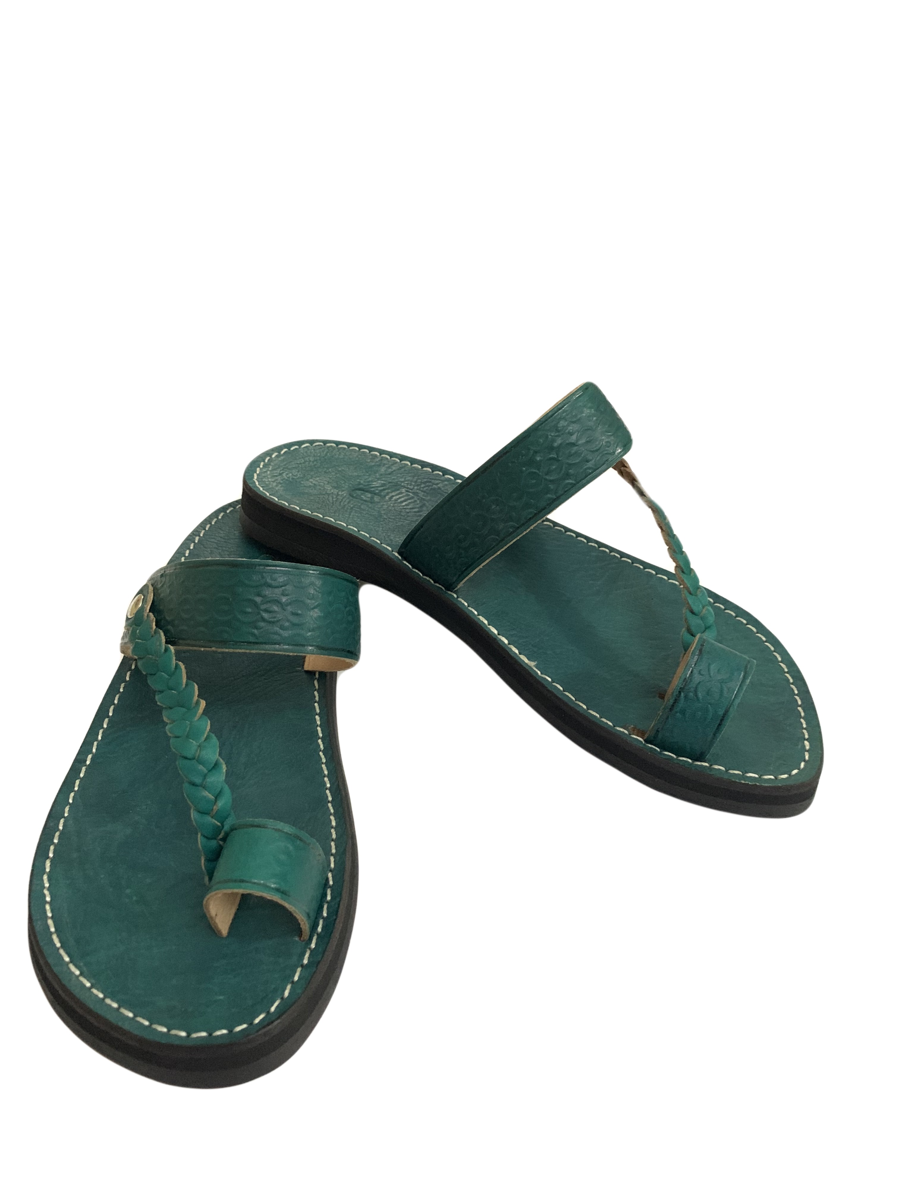 Leather sandal for women