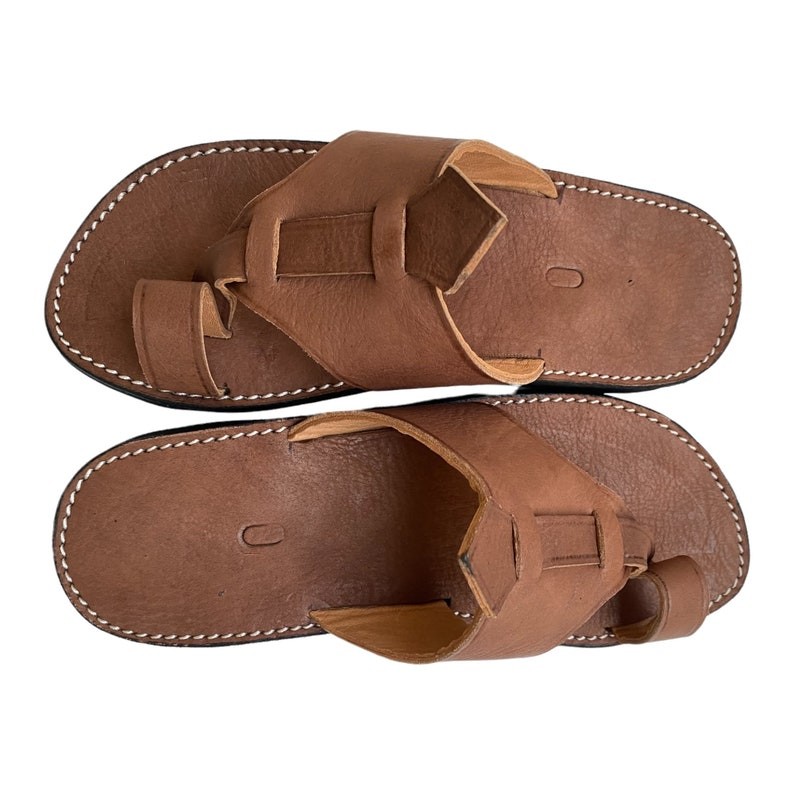 sandal in real leather 100% handmade