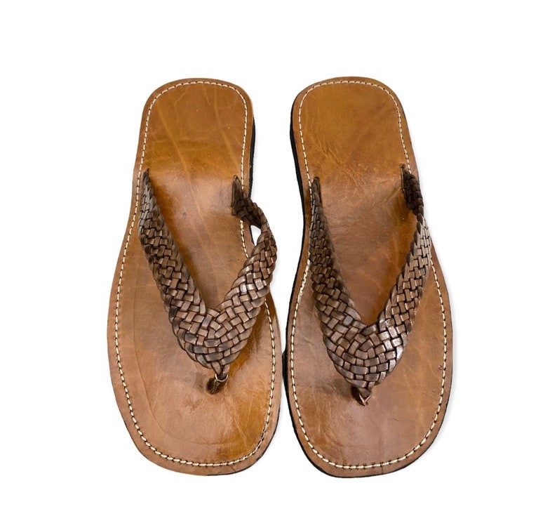 Sandal in real leather 100% handmade